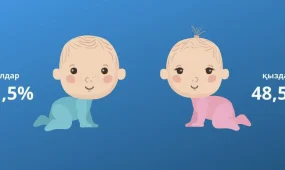 За год в Казахстане родилось 335 тысяч детей