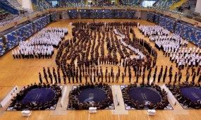 Рекорд в Астане: более 18 тысяч детей синхронно начали игру в асык