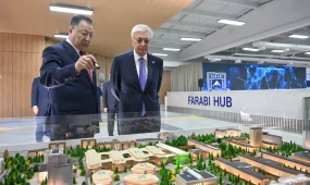 Farabi Hub показали Президенту