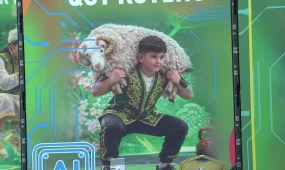 В Астане прошел семейный фестиваль "Ұлы Дала Ойындары"