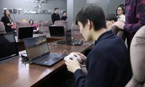 В Усть-Каменогорске прошел конкурс «Ұлы дала Ойындары: VR & DRONE», посвящённый Дню национальных игр