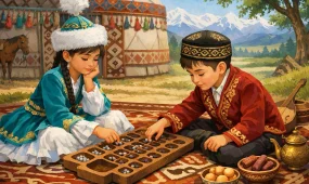 Более 350 тысяч дошколят стали участниками «Ханталапай» к Наурызу