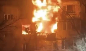 Полиция задержала мужчину по делу о пожаре в Шахтинске