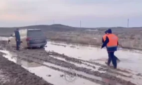 Қарағанды облысында балшыққа батып қалған 18 адам құтқарылды