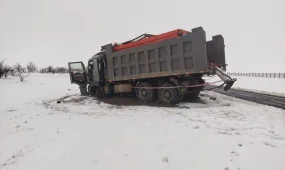 ДТП с дорожной спецтехникой на трассе «Астана–Кокшетау»: пострадал водитель погрузчика