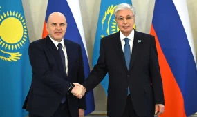 Мемлекет басшысы Ресей Премьер-министрі Михаил Мишустинді қабылдады