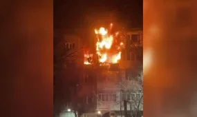 Жарылыс жасаған күдіктіні жеке палатада полицейлер күзетіп отыр