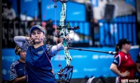 Женская сборная Казахстана по стрельбе из лука завоевала золото Кубка Азии в Бангкоке