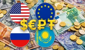 Рубли снова в спросе: обменники Казахстана впервые за полтора года вышли в плюс