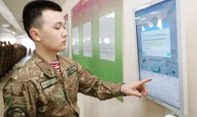 Ұлттық ұлан сарбаздары асхана тағамын электронды жүйе арқылы бағалайды