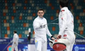 Руслан Олимпиада чемпионын жеңіп, Астанадағы әлем кубогының жартылай финалына шықты