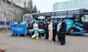 Қызылжарда 7 аймақты аралайтын білім автобусы жолға шықты