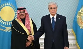 Мемлекет басшысы Сауд Арабиясы Корольдігінің Қазақстан Республикасындағы елшісін қабылдады