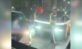 Подросток за рулем Tesla устроил гонки с полицией в Астане