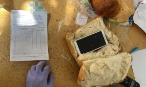Смартфон запекли в хлебе, чтобы передать заключенным в Павлодарской области