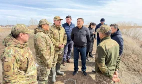 Ақмола облысында су тасқыны жағдайына тәулік бойы мониторинг жүргізілуде