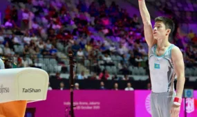 Гимнасшыларымыз Әлем кубогының кезеңінде жүлде алды