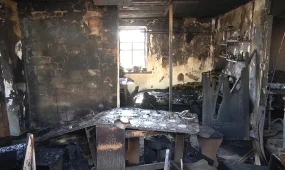 Ақсуда тұрғын үйде шыққан өрттен 3 адам зардап шекті