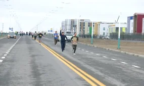 400-ге жуық қызылордалық таңмен таласа жүгіріп, ақшалай сыйлық алды