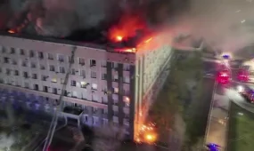 Ақтөбе әкімдігінің ғимараты өртенді