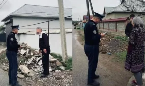 2 тонна құрылыс қалдығын көшеге төккен тұрғын жауапқа тартылды