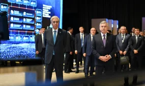 Хакатон по ИИ посетили главы Казахстана и Узбекистана