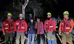 Из сильного бурана в горах Алматы спасли двух сестёр