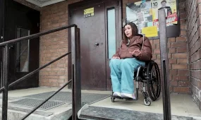 В Петропавловске новостройки оказались не адаптированы для людей с инвалидностью