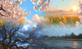 Погода в Казахстане на 17 апреля 2026 года: в Астане прохладно и ветрено, на юге - тепло