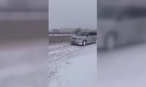 Автомобиль с семью пассажирами перевернулся на трассе Астана – Темиртау