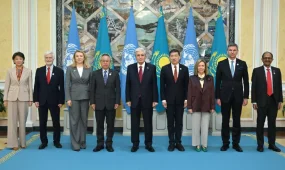 Мемлекет басшысы БҰҰ-ның жоғары өкілдер тобымен кездесті