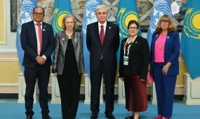 Представители международных конвенций поблагодарили Токаева за высокий уровень RES-2026