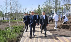 Мемлекет басшысы «Таза Қазақстан» республикалық экологиялық акциясына қатысты