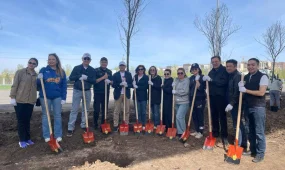 «Таза Қазақстан»: 10 тыс. деревьев посадили во время экоакции в Астане