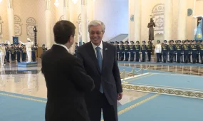 Қасым-Жомарт Тоқаев Ақордада Израиль Президенті Ицхак Герцогты қабылдады
