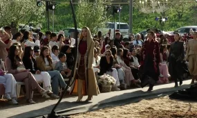 Алматы ұлттық киім үлгілерінің жаңа топтамасы таныстырылды