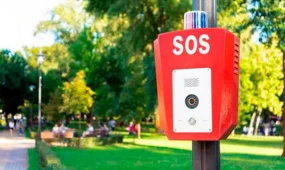 В Астане круглосуточно работают кнопки «SOS» для экстренной связи с полицией