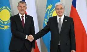 Мемлекет басшысы Қасым-Жомарт Тоқаев пен Чехия Премьер-министрі Андрей Бабиш шағын құрамда келіссөз жүргізді