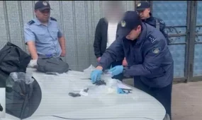 Алматыда есірткі курьері ұсталды