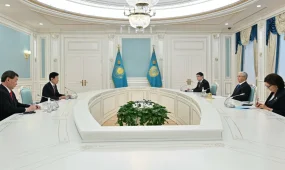 Мемлекет басшысы Жапония Парламентінің Қазақстанмен достық лигасының төрағасы Ясутоши Нишимураны қабылдады