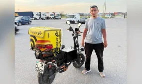 Шымкентте алғаш рет электрлі мопедке мемлекеттік нөмір берілді