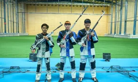 Казахстанские юниоры взяли три золота на этапе Кубка мира по стрельбе