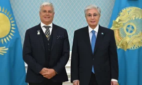 Мемлекет басшысы Халықаралық кинология федерациясының президенті Тамаш Яккельді қабылдады