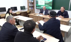 Отчетную встречу провели члены партии «AMANAT» с населением села Батыр в Мангистауской области