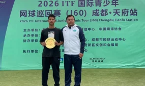 14-летний Ахмади Маханов стал победителем турнира ITF в Китае