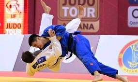 Казахстанский дзюдоист победил в турнире серии Grand Slam