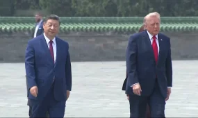 Трамп 9 жылдан кейін Қытайға барды