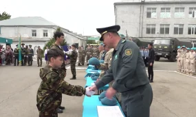 Военно-патриотический клуб Юных десантников имени Уали Еламанова открылся в Уральске