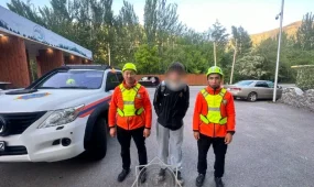 Алматы тауларында жағдайы күрт нашарлаған жасөспірім құтқарылды
