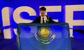 Казахстанского школьника наградили в США